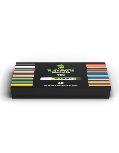 SPECIAL BOX AK PLAYMARKERS - Full Range 34 Playmarkers 