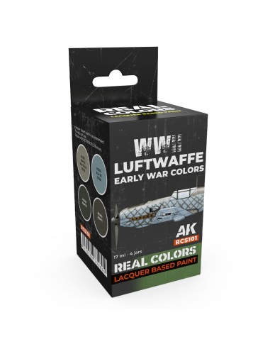 WWII Luftwaffe Early War Colors SET 