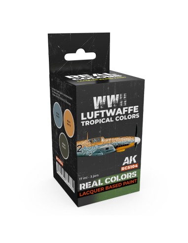 WWII Luftwaffe Tropical Colors SET 
