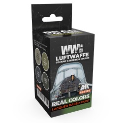 WWII Luftwaffe Cockpit & Interior Colors SET 