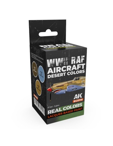WWII RAF Aircraft Desert Colors SET 