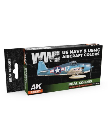WWII US Navy & USMC Aircraft Colors SET 