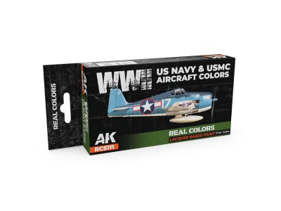WWII US Navy & USMC Aircraft Colors SET 