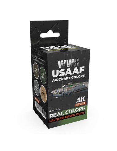 WWII USAAF Aircraft Colors SET 