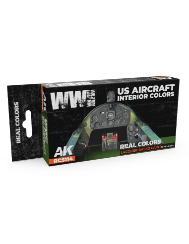 WWII US Aircraft Interior Colors SET 