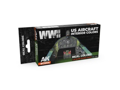 WWII US Aircraft Interior Colors SET 