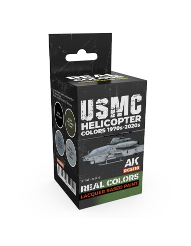 USMC Helicopter Colors 1970s-2020s SET 