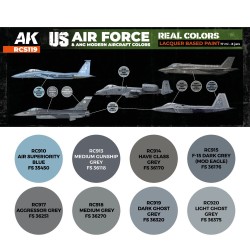 US Air Force & ANG Modern Aircraft Colors SET 