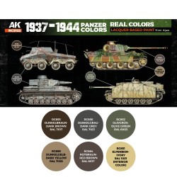 1937-1944 Panzer Colors SET 
