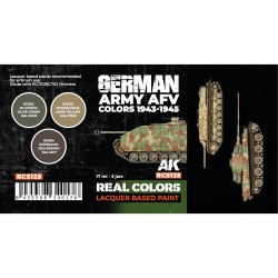 German Army AFV Colors 1943-1945 SET 