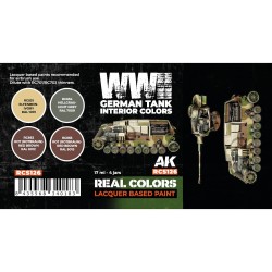 WWII German Tank Interior Colors SET 