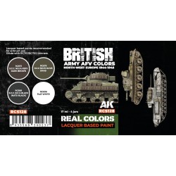 British Army AFV Colors. North-West Europe 1944-1945 SET 
