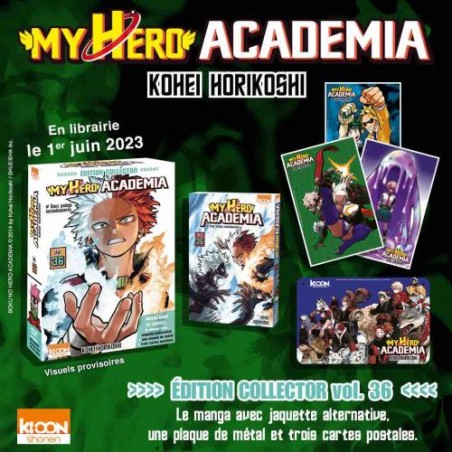 MY HERO ACADEMIA - Tome 36 - EDITION COLLECTOR