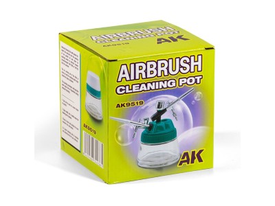 AIRBRUSH CLEANING POT 
