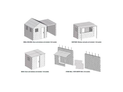 CONCRETE BLOCKS KIT 1/35 Scale 