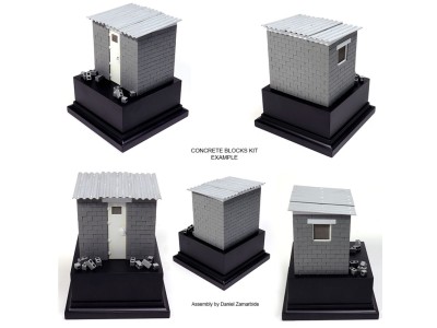 CONCRETE BLOCKS KIT 1/35 Scale 