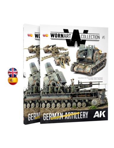 WORN ART 05 GERMAN ARTILLERY - Bilingüal 