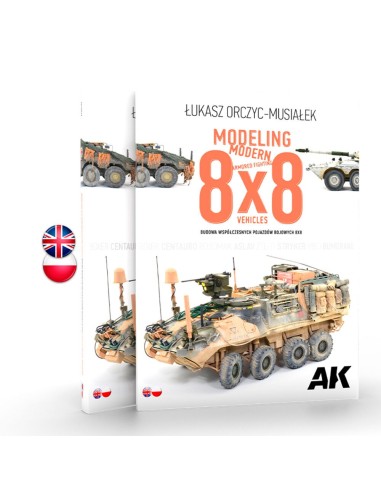 Modeling Modern Armored Fighting 8x8 Vehicles Bilingual English - Polish 