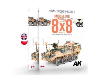 Modeling Modern Armored Fighting 8x8 Vehicles Bilingual English - Polish 