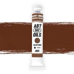Burnt Umber / Brown wash 