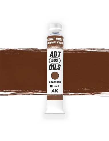 Burnt Umber / Brown wash 