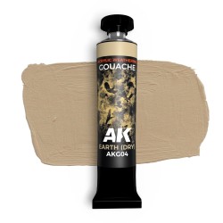 EARTH (DRY) - AK GOUACHE 20 ml. 