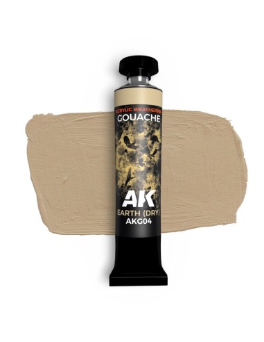 EARTH (DRY) - AK GOUACHE 20 ml. 