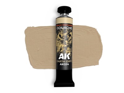 EARTH (DRY) - AK GOUACHE 20 ml. 