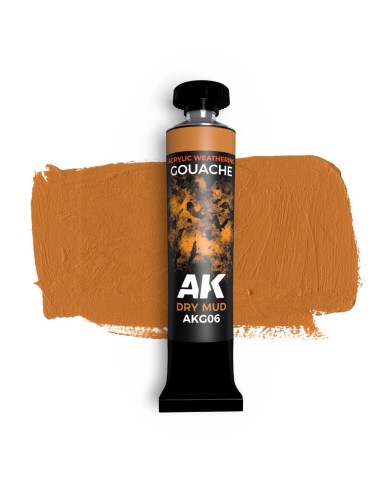 DRY MUD - AK GOUACHE 20 ml. 