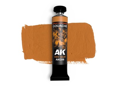 DRY MUD - AK GOUACHE 20 ml. 