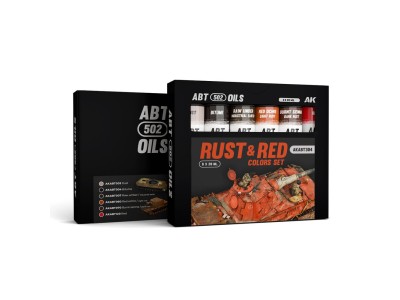 RUST & RED COLORS SET - ABT 502 OILS 