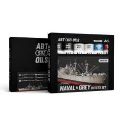 NAVAL & GREY EFFECTS SET - ABT 502 OILS 