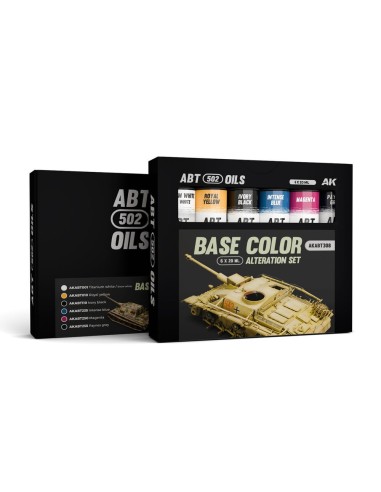 BASE COLOR ALTERATION SET - ABT 502 OILS 