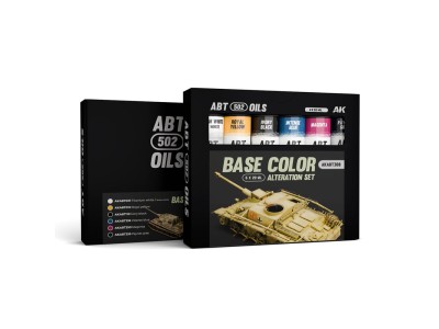 BASE COLOR ALTERATION SET - ABT 502 OILS 