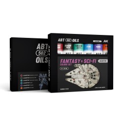 FANTASY & SCI-FI COLORS SET - ABT 502 OILS 