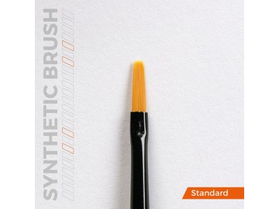 AK SYNTHETIC BRUSH - FLAT 1 