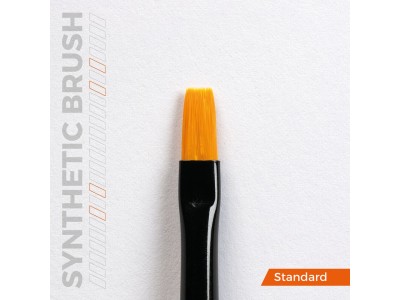 AK SYNTHETIC BRUSH - FLAT 2 