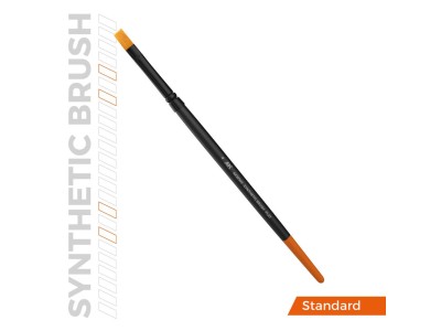 AK SYNTHETIC BRUSH - FLAT 4 