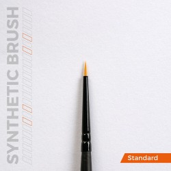 AK SYNTHETIC BRUSH - ROUND 4/0  2