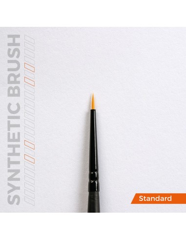 AK SYNTHETIC BRUSH - ROUND 4/0 