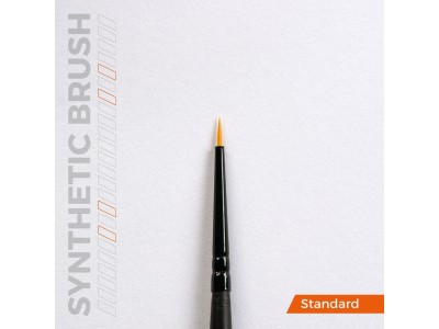 AK SYNTHETIC BRUSH - ROUND 4/0 