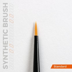 AK SYNTHETIC BRUSH - ROUND 2/0  2