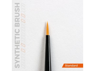 AK SYNTHETIC BRUSH - ROUND 2/0 