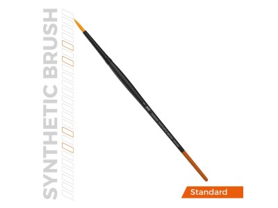 AK SYNTHETIC BRUSH - ROUND 2 