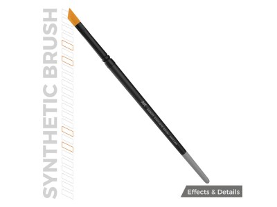 AK SYNTHETIC BRUSH - ANGULAR 