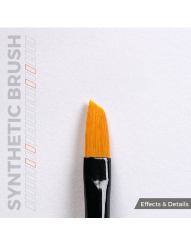 AK SYNTHETIC BRUSH - ANGULAR 