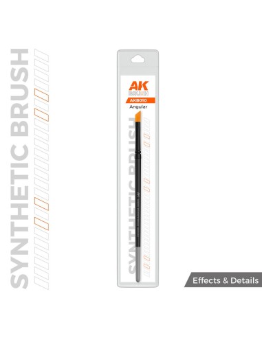 AK SYNTHETIC BRUSH - ANGULAR 