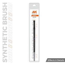 AK SYNTHETIC BRUSH - COMB  2