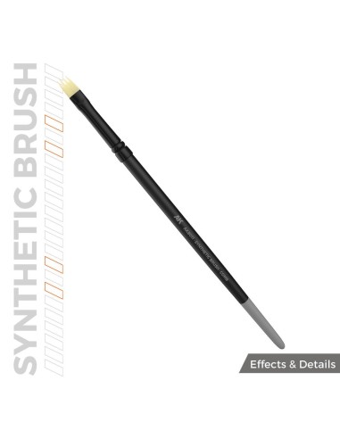 AK SYNTHETIC BRUSH - COMB 