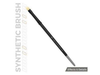 AK SYNTHETIC BRUSH - COMB 